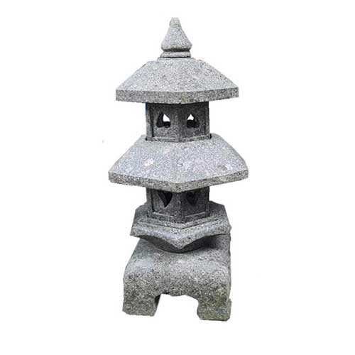Japanese lanterns supplier from Indonesia in green stone.
